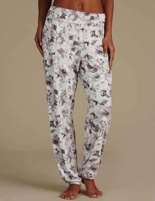 Cuffed hem pyjama discount bottoms